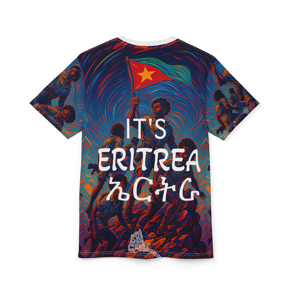 Eritrean Heritage All-Over Print Tee — Revolutionary Freedom Art