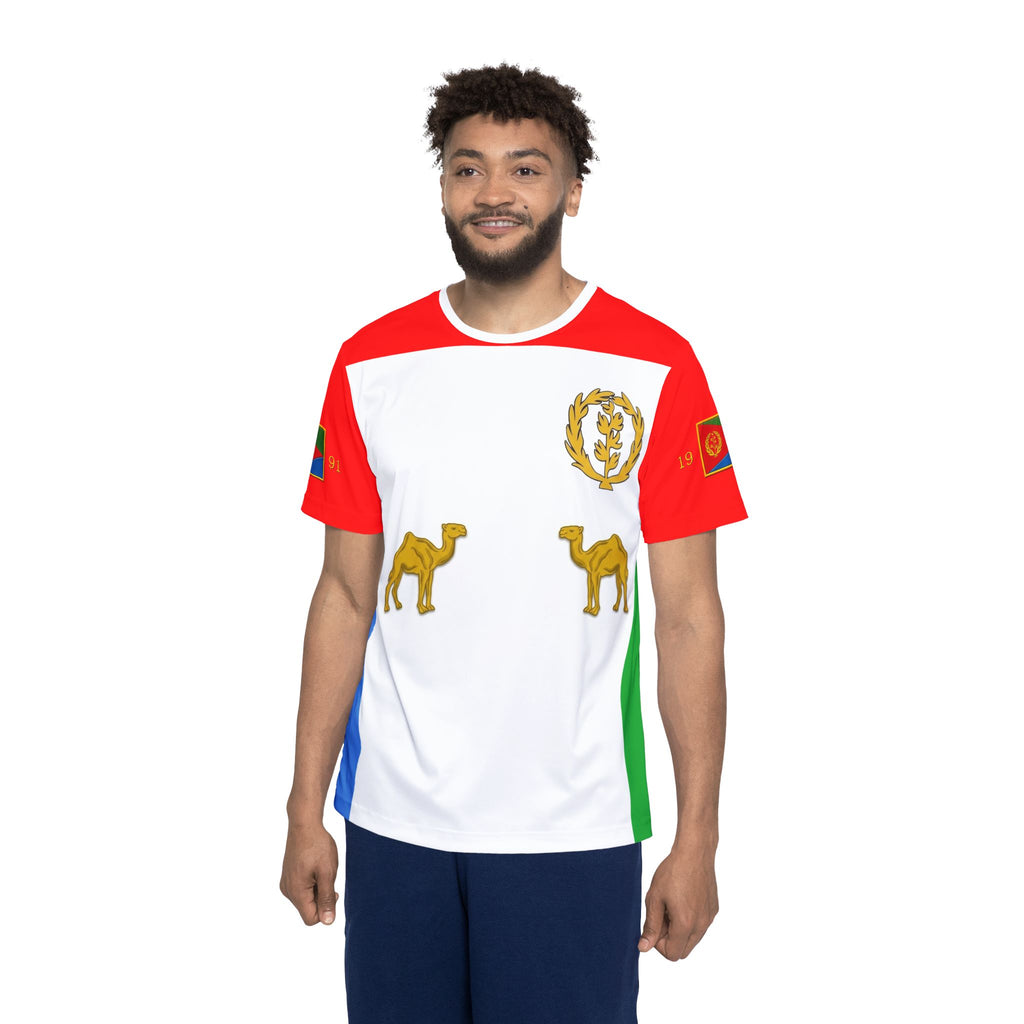 eritrea -Inspired Men’s Sports Jersey — Camel Crest ኤርትራ ማልያ