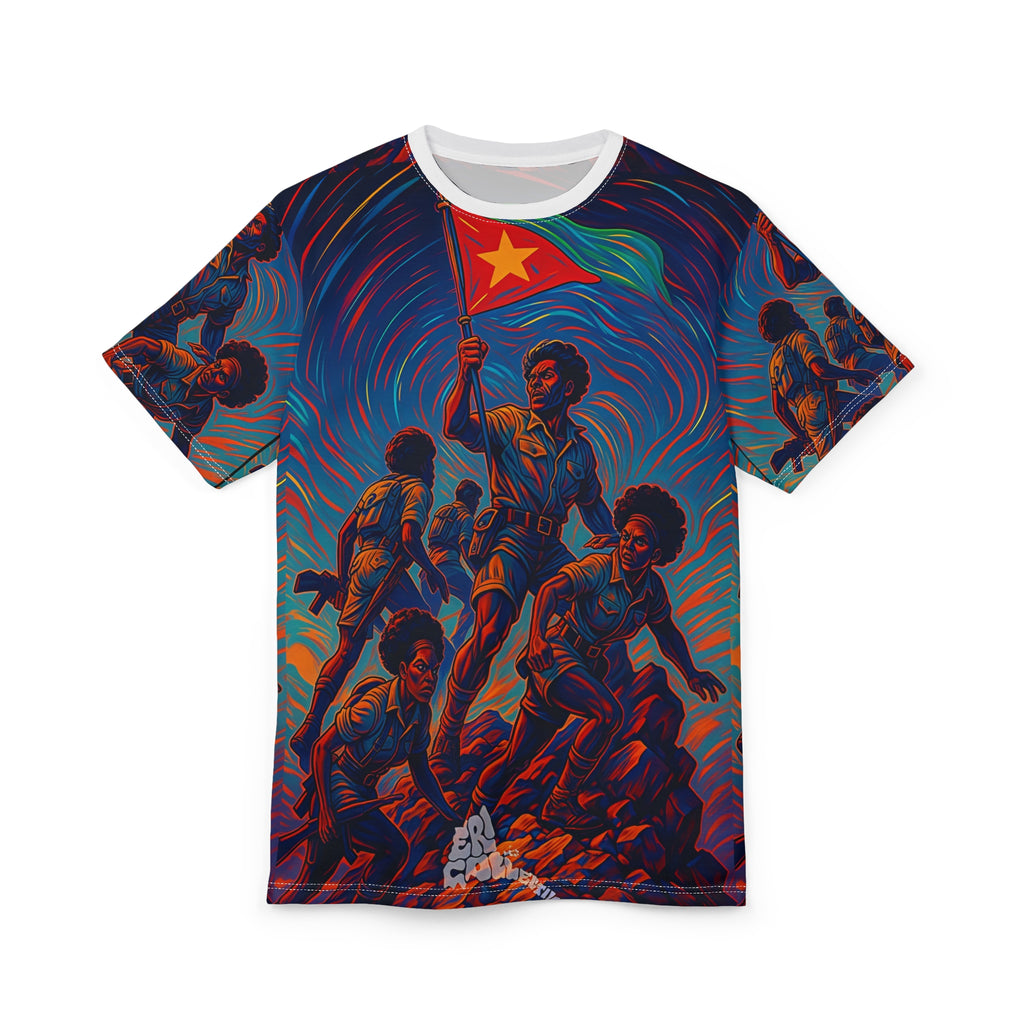 Eritrean Heritage All-Over Print Tee — Revolutionary Freedom Art